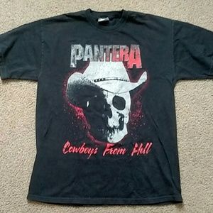 Pantera -Cowboys From Hell- t shirt, medium
